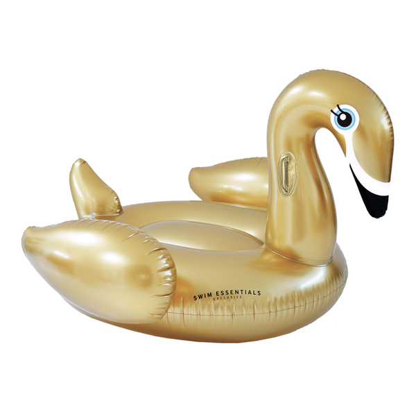 Inflatable goldener Schwan