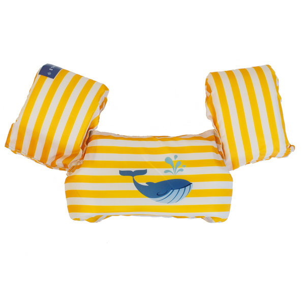 Puddle Jumper Yellow White Whales 2-6 years